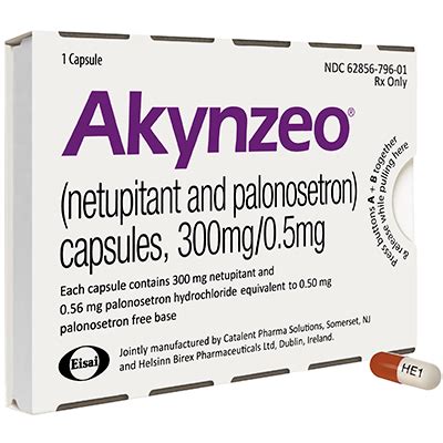 Netupitant Palonosetron Akynzeo 300mg Capsule Exporter