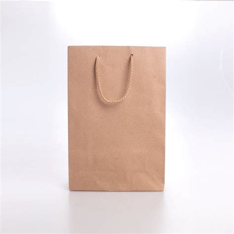 Bolsa De Papel Mediana Con Asa Vertical Arerofast