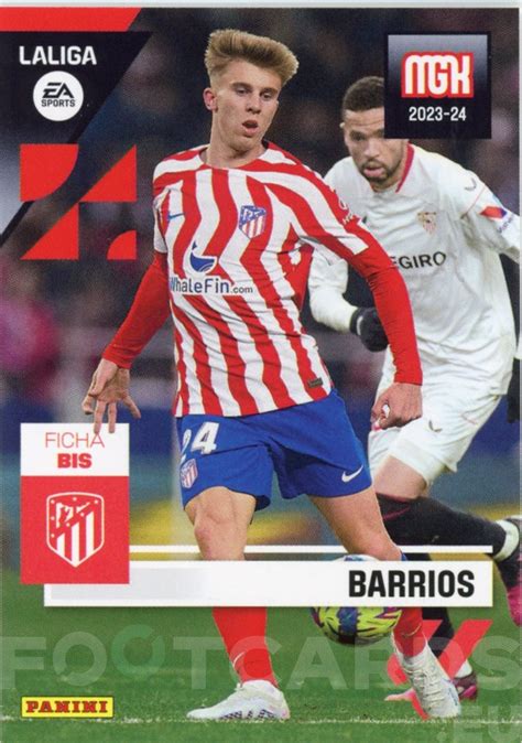 Cartas La Liga España Megacracks 2023 2024 085BIS Barrios