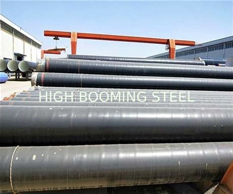 S235 EN10025 SSAW Welded Pile Pipes With Anti Rust Coating