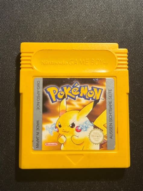 Pokemon Gelbe Edition Gameboy Nintendo Deutsch Kaufen Auf Ricardo