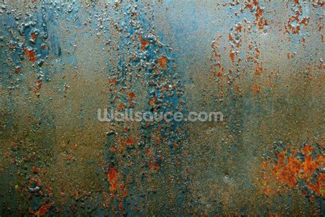 Metal & Rust Effect Wallpaper | Wallsauce UK