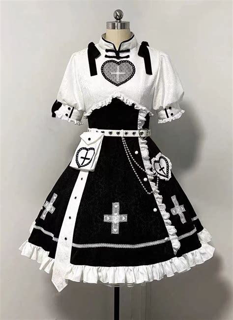 New Release The Cute Nurse Lolita Op Dress Set Shopping Link