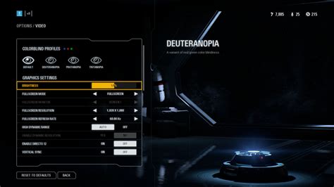 Star Wars Battlefront Ii Graphics Rendering Settings