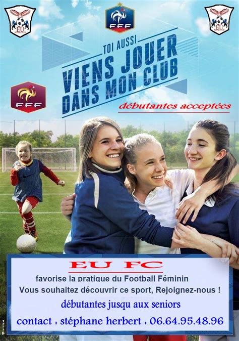 Actualité LE RECRUTEMENT EST LANCÉ A L EU FC FÉMININ club Football