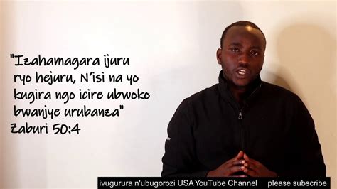 Reka Nkwibutse Ufite Urubanza By Angelos Ivugurura N Ubugorozi Usa