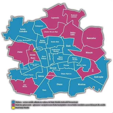 Wybory Do Rad Osiedli W Odzi Jak I Gdzie G Osowa Mapa D