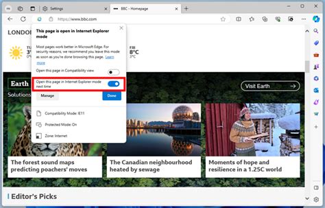 C Mo Utilizar El Modo Internet Explorer En Microsoft Edge All Things