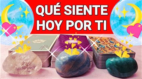 Que Siente Por Mi Tarot Tarot Interactivo Hoy Youtube