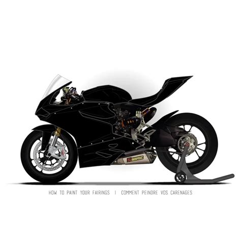 Kit D Co Asd Ducati Panigale D Noir Blanc Thorn Bikes