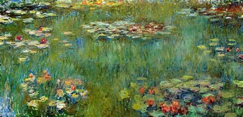 Le Bassin aux nymphéas reflets verts C Monet W 1979 Claude monet