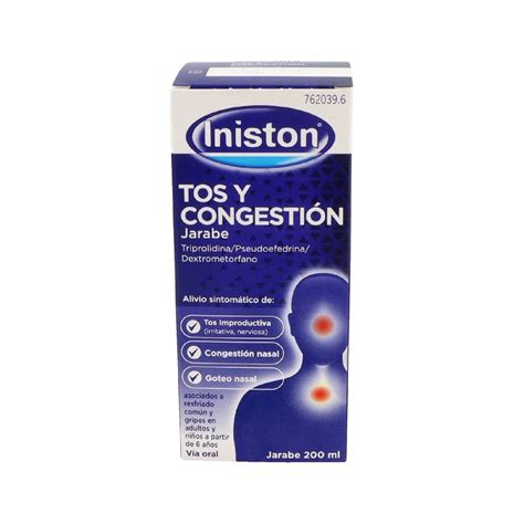 Iniston Tos Y Congestion Jarabe Frasco Ml