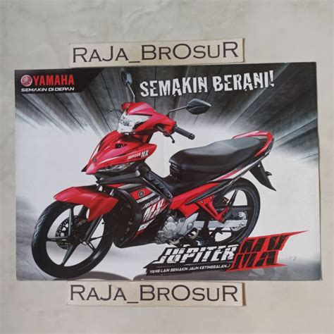 Jual Poster Brosur Katalog Leaflet Yamaha Jupiter Mx 135lcjupiter