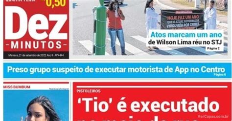 Capa Dez Minutos Quarta 21 De Setembro De 2022