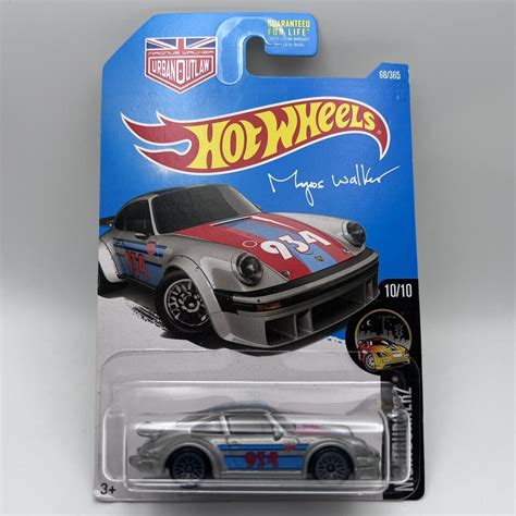 HOT WHEELS 2017 GREY PORSCHE 934 TURBO RSR MAGNUS WALKER URBAN OUTLAW