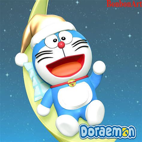 Doraemon - Winter 3D model 3D printable | CGTrader