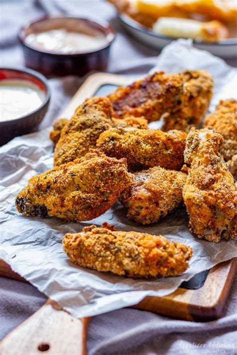 Breaded Chicken Wings Recipe - Appetizer Addiction