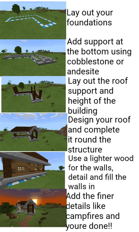 How To Build A Big Minecraft House Step By Step Minecraft Land