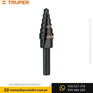 Broca Escalonada 1 4 A 7 8 Truper 101457 Distribuidor Truper