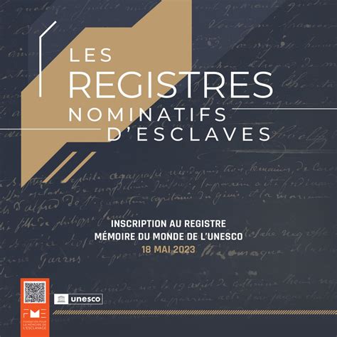 Calaméo Les registres nominatifs d esclaves Inscription au registre