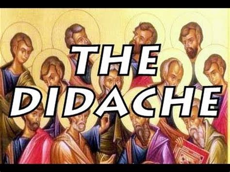 The Didache Teaching Of The Twelve Apostles Read Along Version