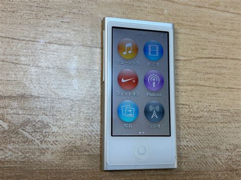 Yahooオークション Apple Ipod Nano 第7世代 16gb Md480ll シルバー