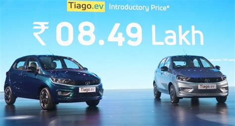 Tata Motors Drives In Tiago Ev At Starting Price Of Rs 849 Lakh