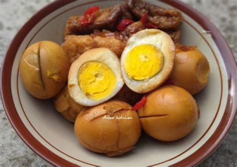 Resep Telur Tahu Kecap Oleh Anisatur Raehan Cookpad