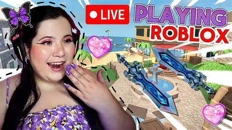 Live Playing Roblox Come Join Me Youtube