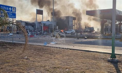 Reportan Explosi N En Gasolinera De Tula Reportan Heridos