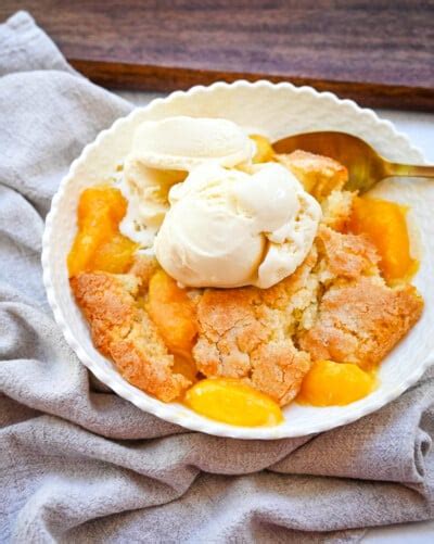 Nectarine Cobbler Modern Honey