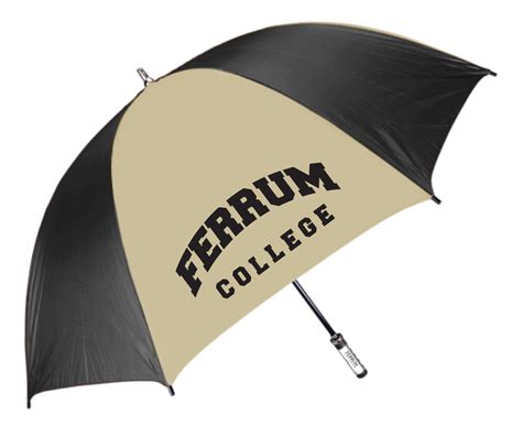 Ferrum College Athletic Font Golf Umbrella | Ferrum College Campus Store