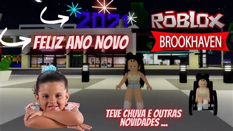 Roblox Atualização No Brookhaven 🏡 2021 Ano Novo Com Novas Casas E