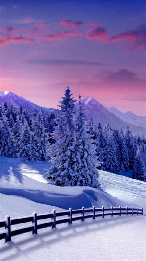 Background Winter Wallpaper - EnWallpaper