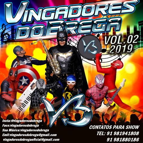 CD VINGADORES DO BREGA VOL 02 2019 Radio Mania Do Melody