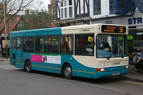 Arriva Midlands Dennis Dart Slf V Dgt With Pla Flickr