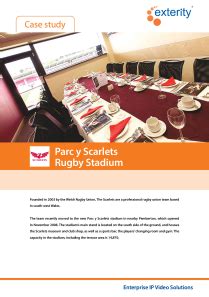 Parc y Scarlets Rugby Stadium