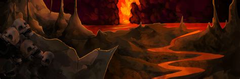 artstation illustrator  hell