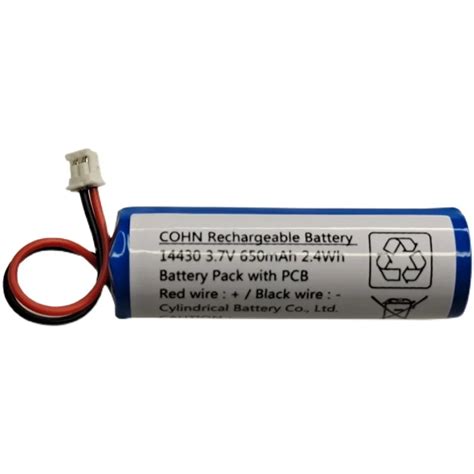 1Pce Lot ICR14430 3 7V Rechargeable Lithium Battery Accessories