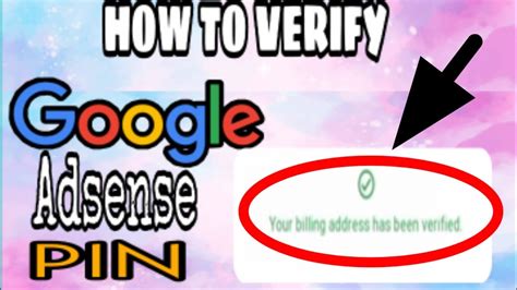 How To Verify Google Adsense Pin Paano Magverify Ng Google Adsense