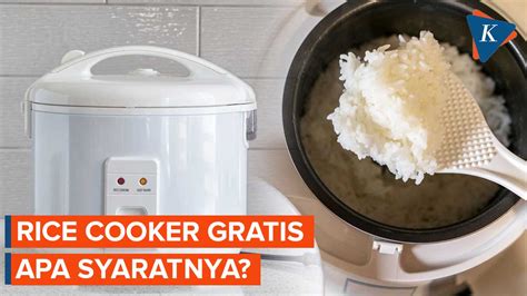 Berita Harian Rencana Pemerintah Bagikan Rice Cooker Gratis Terbaru