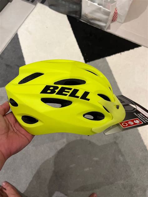 Bell Helmet, Sports Equipment, Bicycles & Parts, Bicycles on Carousell