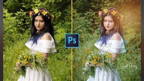 Photoshop Cc Tutorial How To Edit Outdoor Portrait Photo With Camera