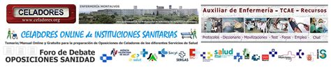 Nuevo Test Celadores Online Sobre La CAMA HOSPITALARIA