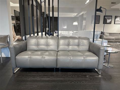 Natuzzi Italia Philo Sofa Dark Grey Furnitalia Contemporary Italian