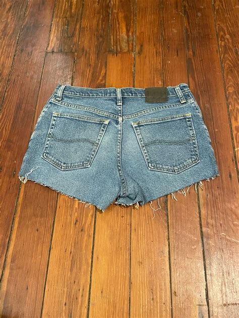 Vintage Lee Cut Off Shorts Cut Off Jean Shorts Gem