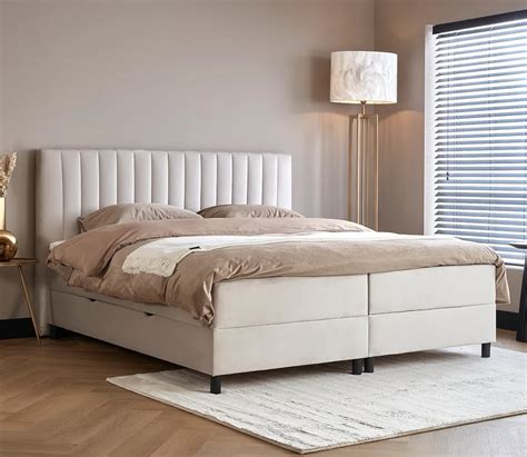 Persoons Boxspring Met Opbergruimte Davina Gratis Verzending