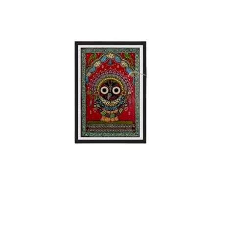 Zoltamulata Patta Painting Of Lord Jagannatha Pattachitra Artform Is