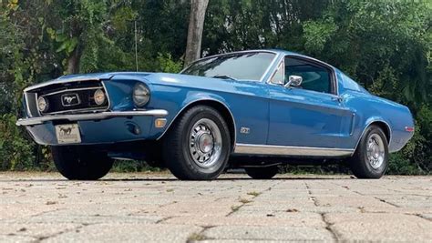 1968 Ford Mustang Gt 390 Bullitt Fastback Vin 8t02s218892 Classiccom