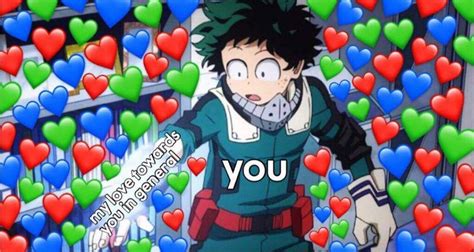 Wholesome Memes Hearts Anime